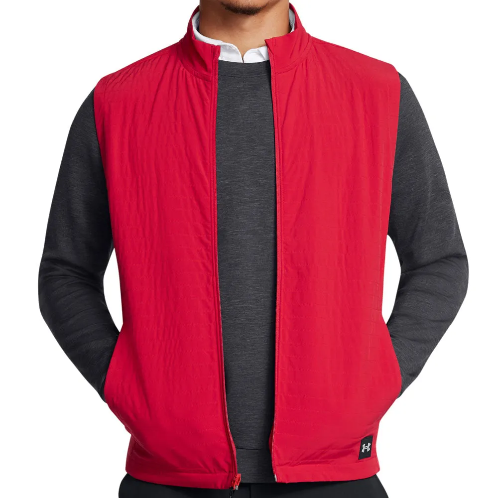 Under Armour Pro Storm Lightweight Insulated Vest - Red Under Armour Clothing