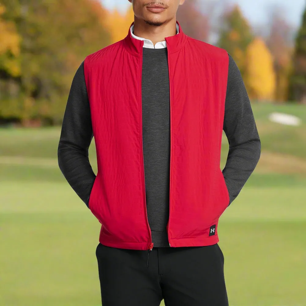 Under Armour Pro Storm Lightweight Insulated Vest - Red Under Armour Clothing