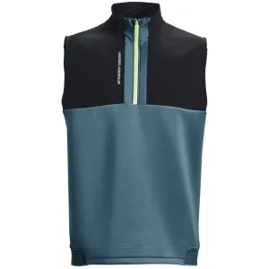 Under Armour Storm Daytona Vest - Black/Static Blue Under Armour Clothing