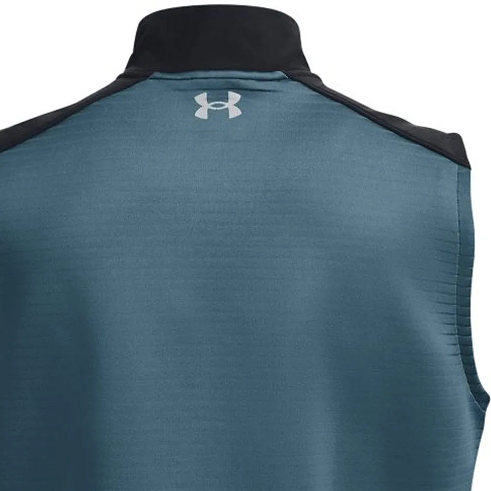 Under Armour Storm Daytona Vest - Black/Static Blue Under Armour Clothing