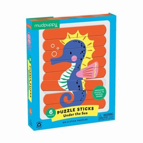 Under the Sea Puzzle Sticks - Mudpuppy