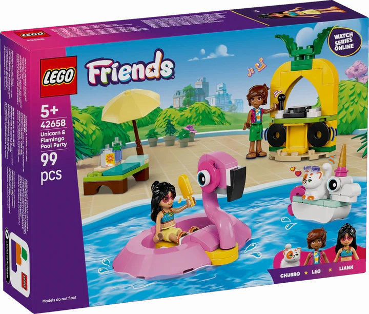 Unicorn & Flamingo Pool Party 42658