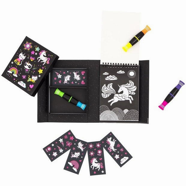 Unicorn Colouring Set in box Neon