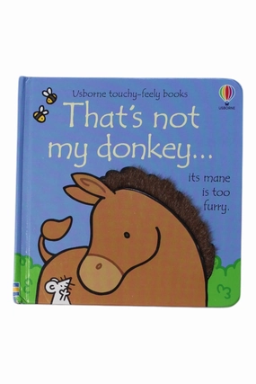 Usborne Touchy-Feely Book, That's Not My Donkey - O/S