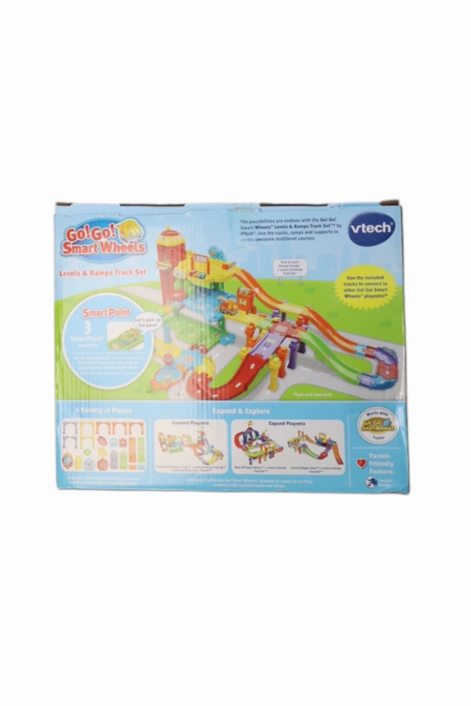 Vtech Go! Go! Smart Wheels - Levels & Ramps Track Set - O/S