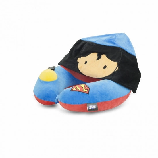 Wellitech Ridaz Inflatable Neck Cushion With Hood Superman - 29 cm