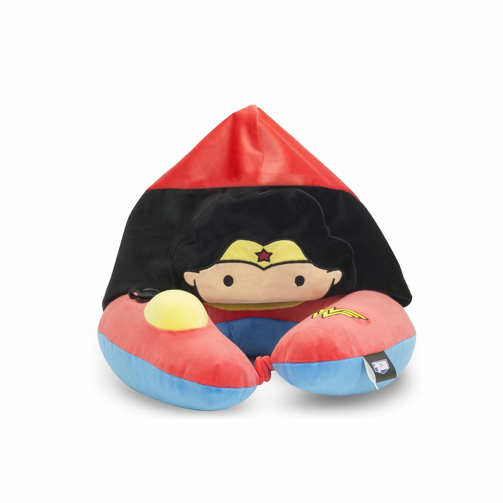 Wellitech Ridaz Inflatable Neck Cushion With Hood Wonder Woman - 29 cm