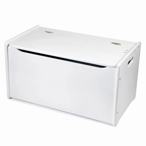 White Toy Chest