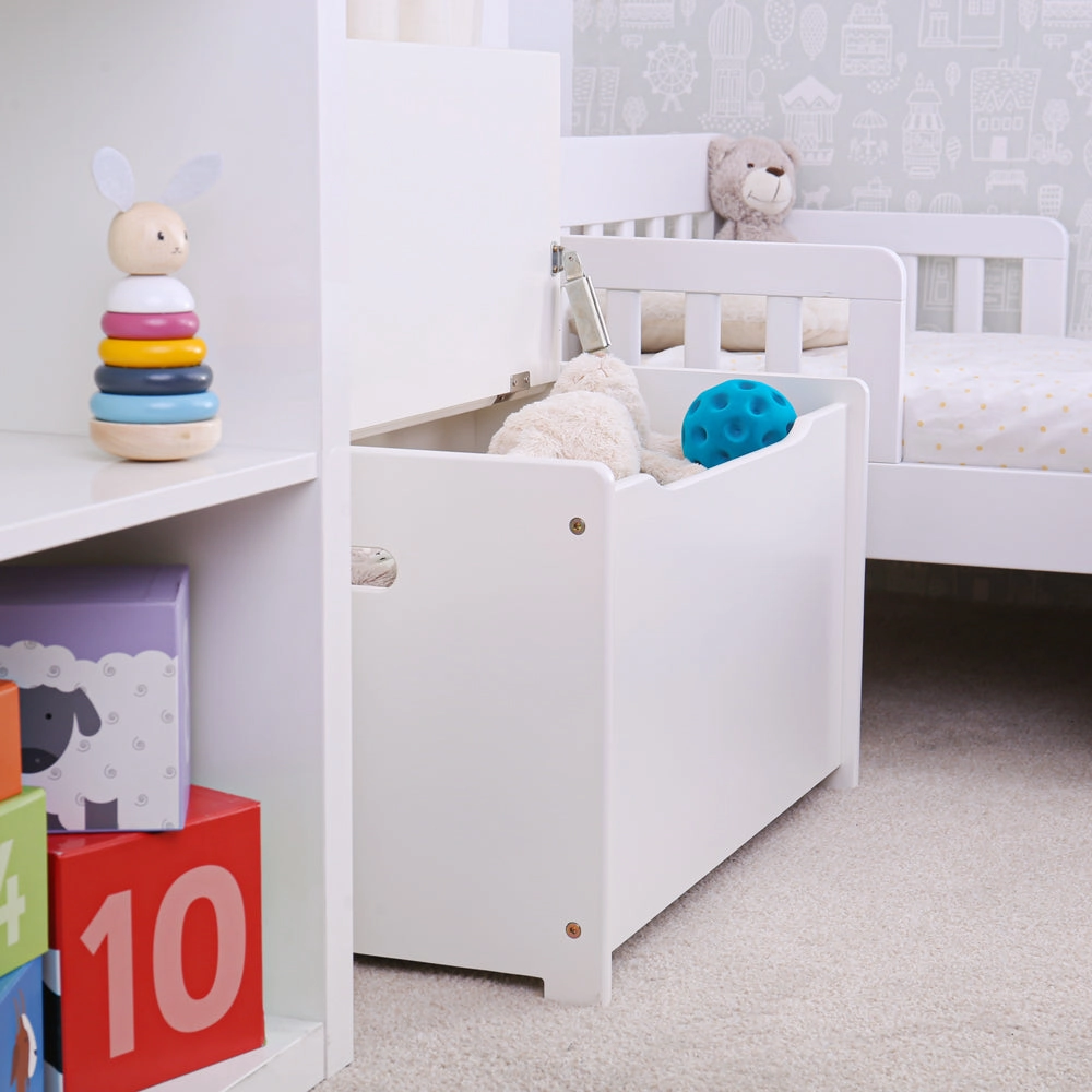 White Toy Chest