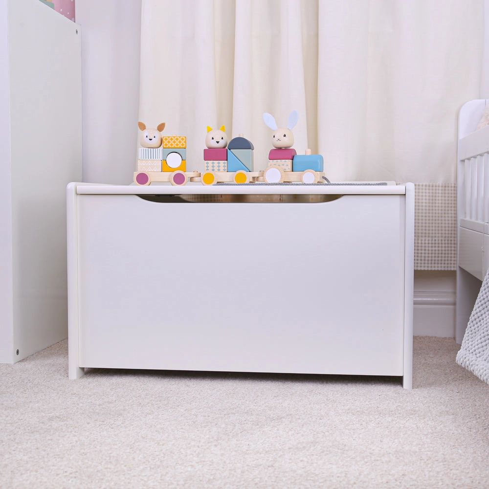 White Toy Chest