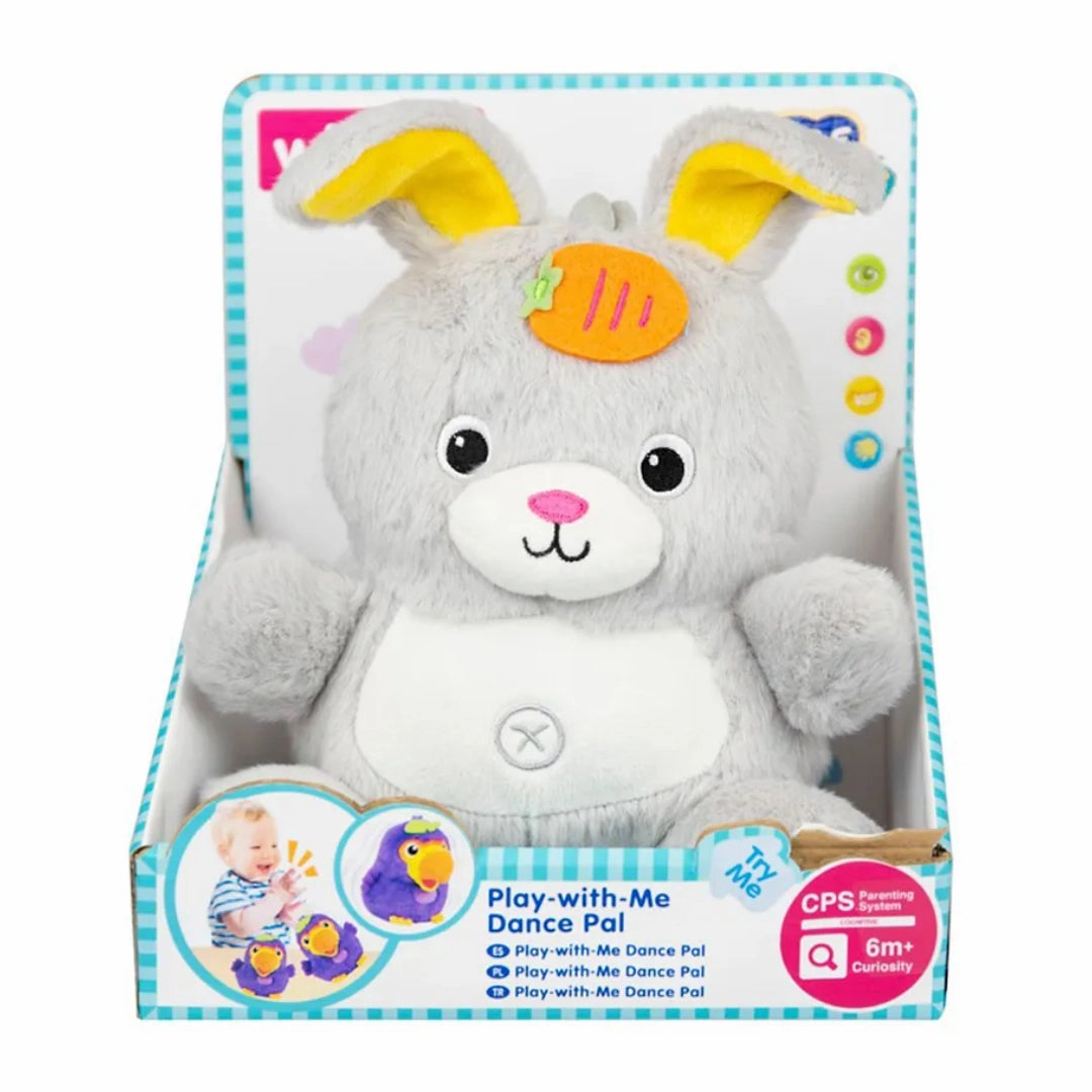 Win fun Play-with-me Sound Activated Dance Pal - Bunny