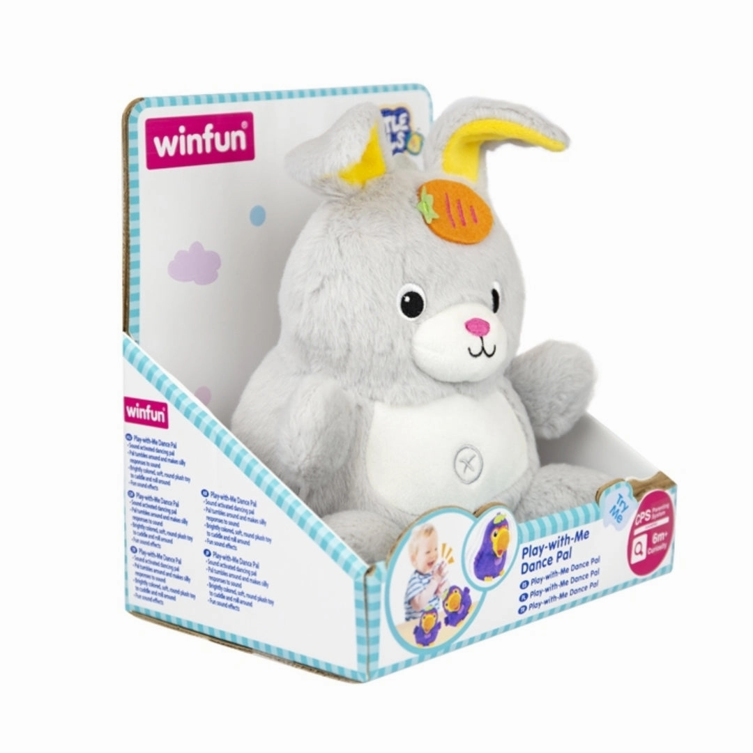 Win fun Play-with-me Sound Activated Dance Pal - Bunny