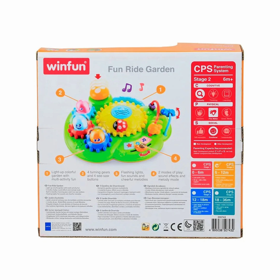 Winfun - Fun Ride Garden, Multi Color