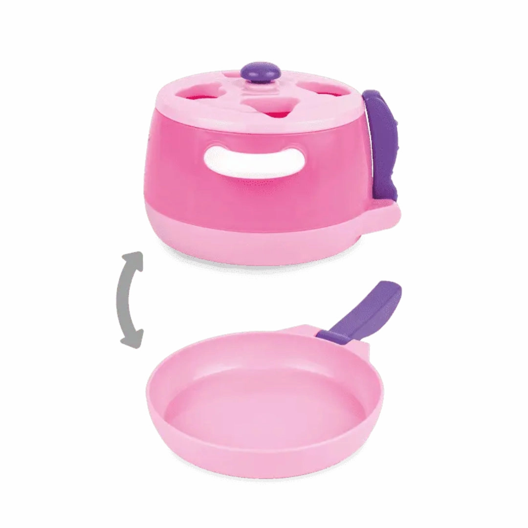 Winfun - Magic Pot 3-in-1 Girl Kitchen Set - Pink