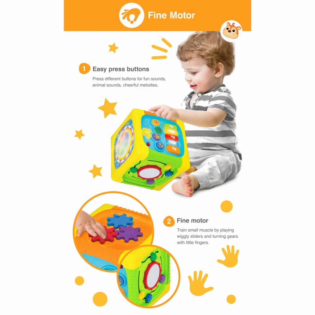 Winfun - Music Fun Activity Cube Toy For Kids