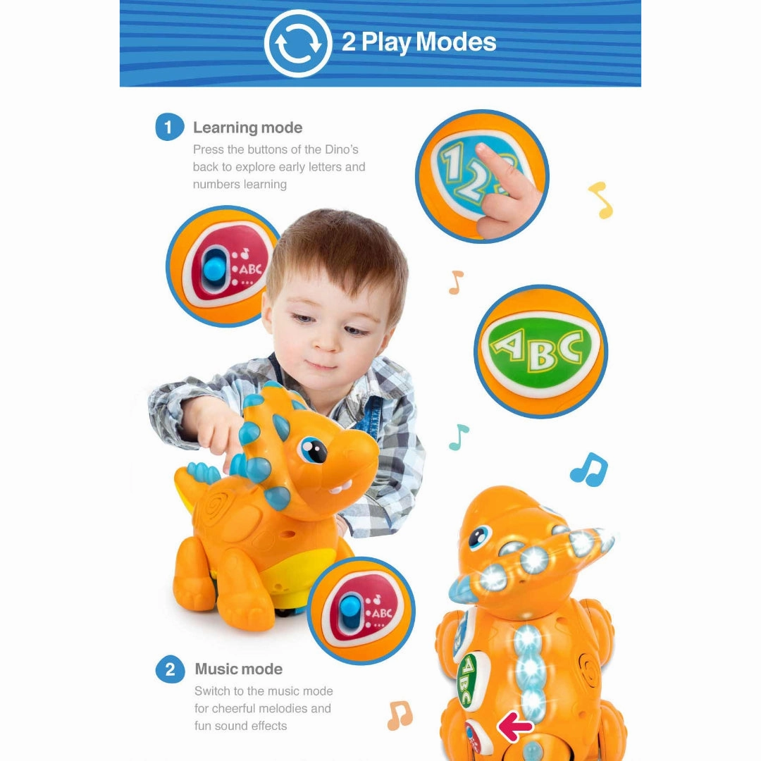Winfun Adventure Walk Dino Toy For 18 Month And Up