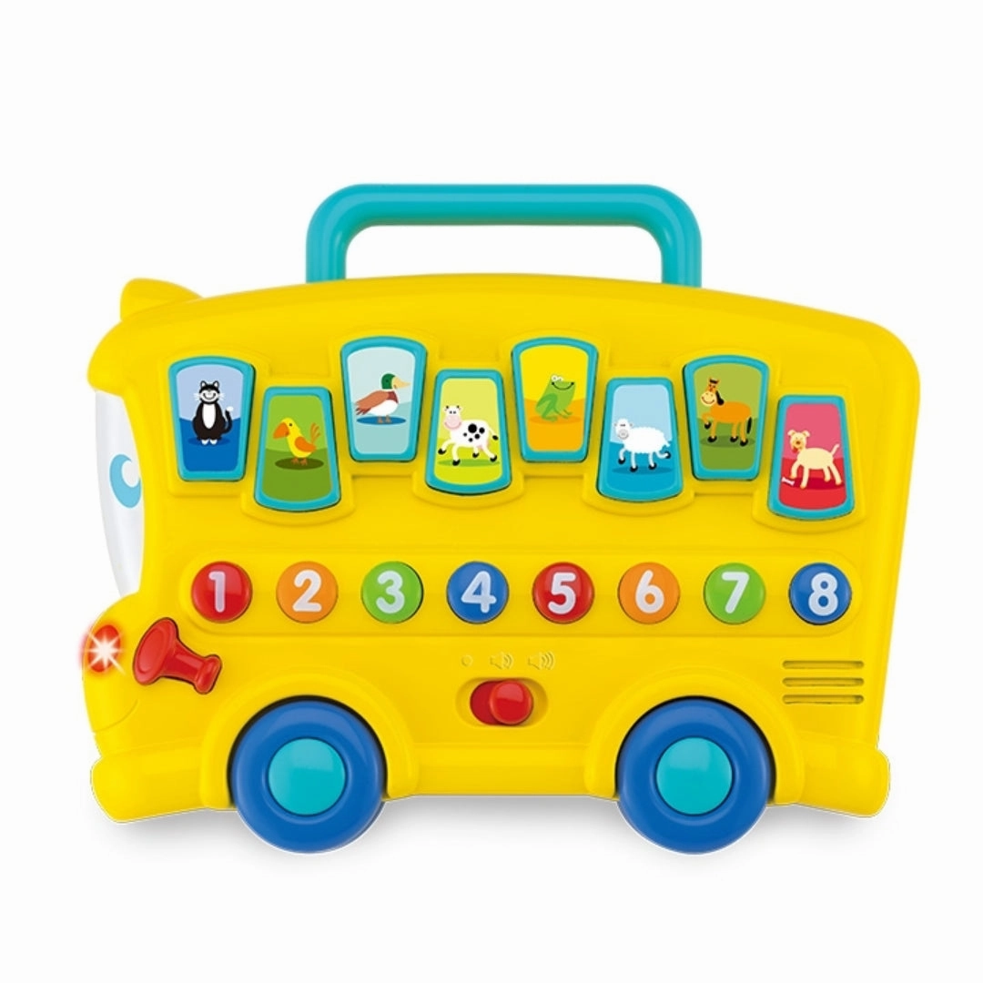Winfun Animal Sounds Bus, Multi Color
