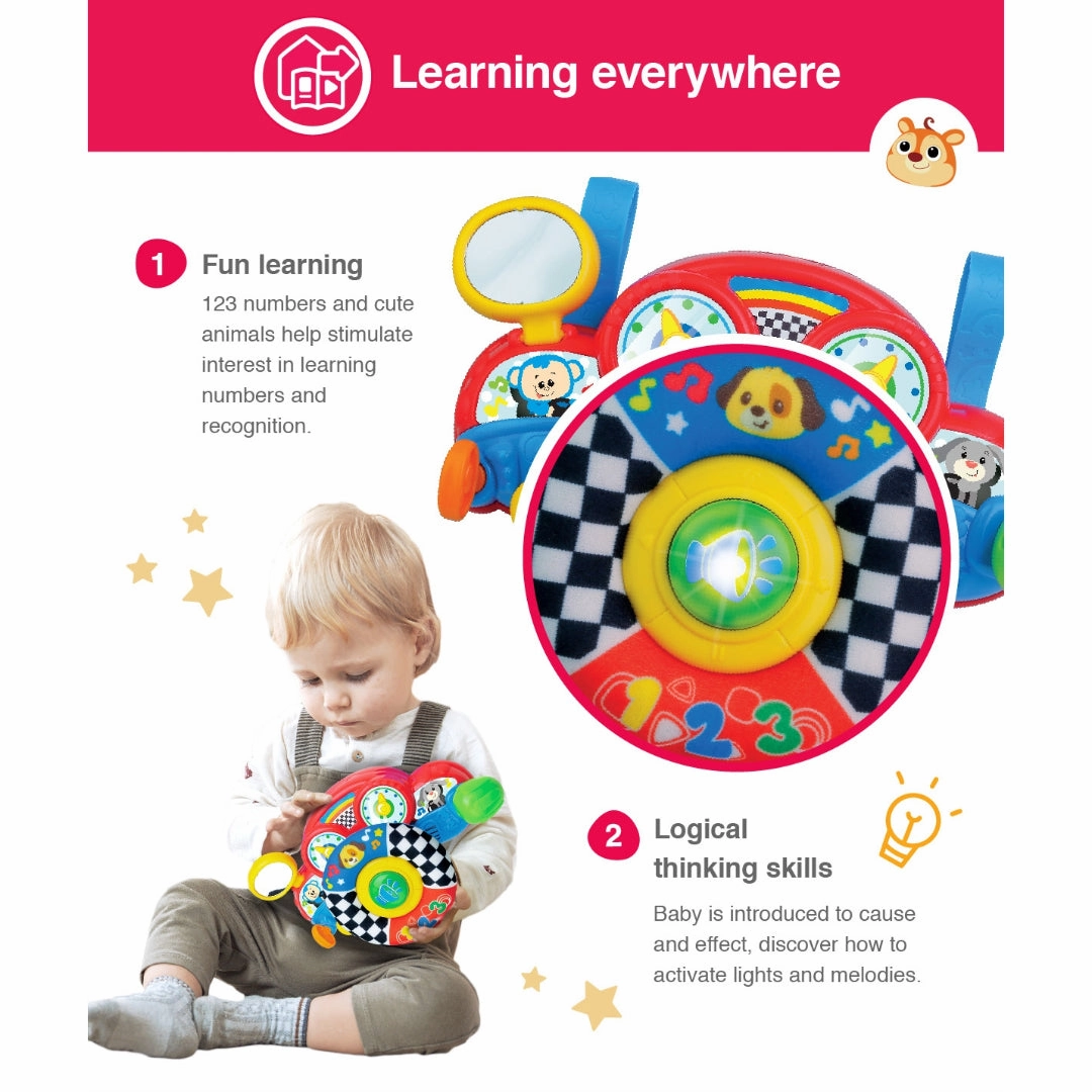 WinFun Baby Learning Steering Wheel