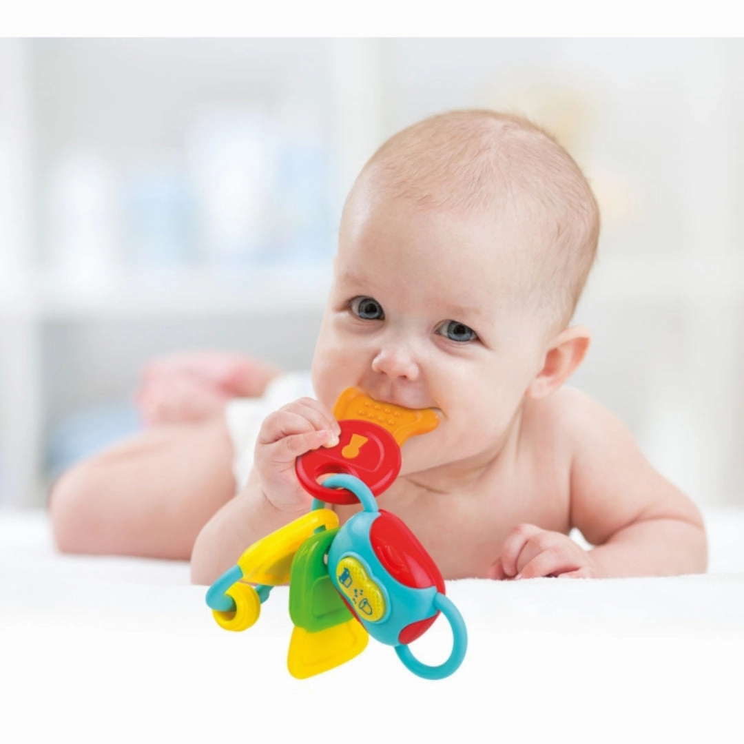 Winfun Baby Light 'N Sound 3Pc Set Phone, Remote and Keys For Ages 3 Months and up