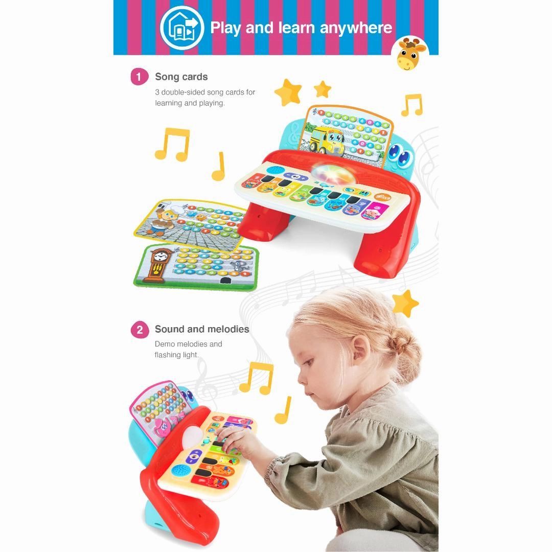 Winfun Baby Maestro Piano - Unisex Toy for Infants Ages 12 Months and up