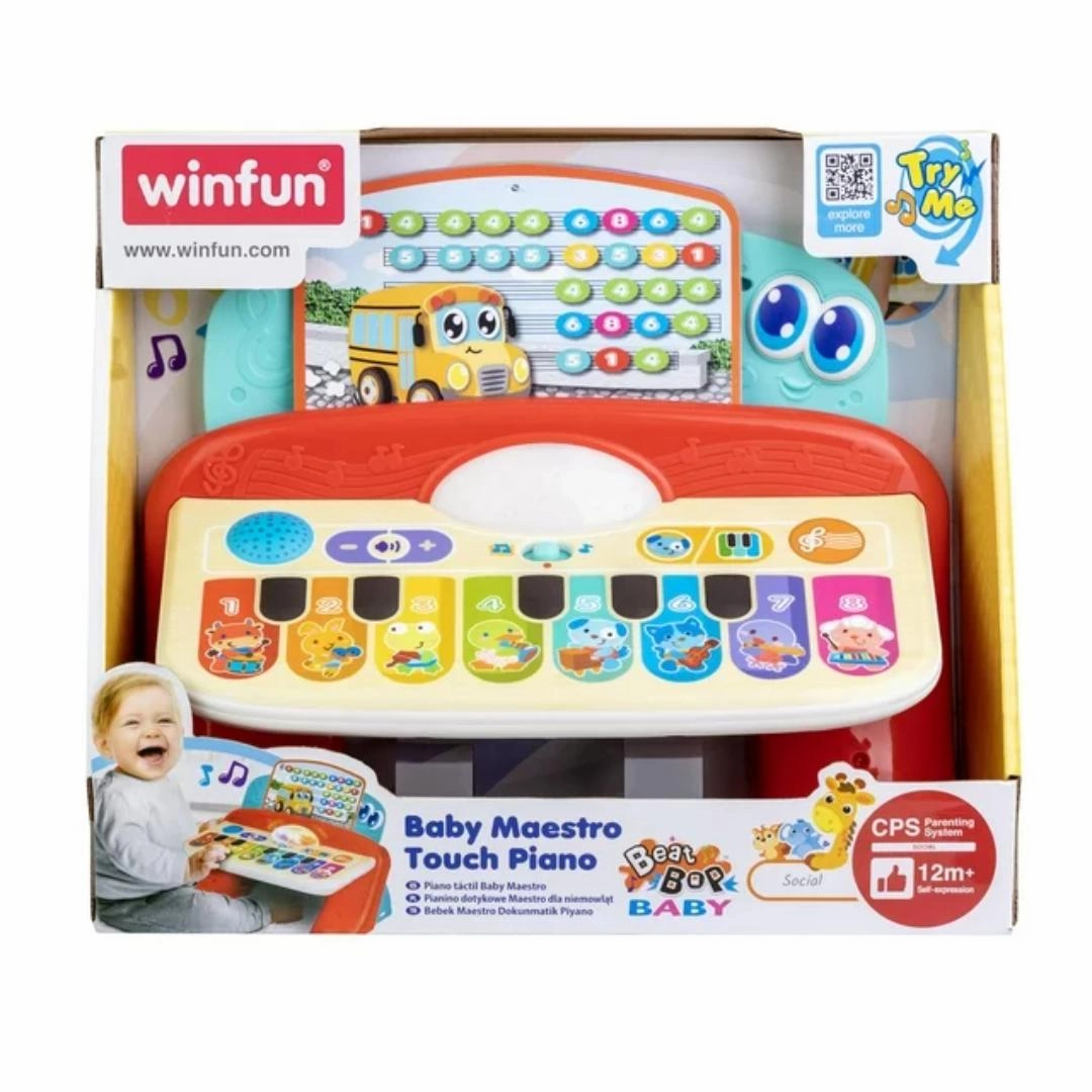 Winfun Baby Maestro Piano - Unisex Toy for Infants Ages 12 Months and up