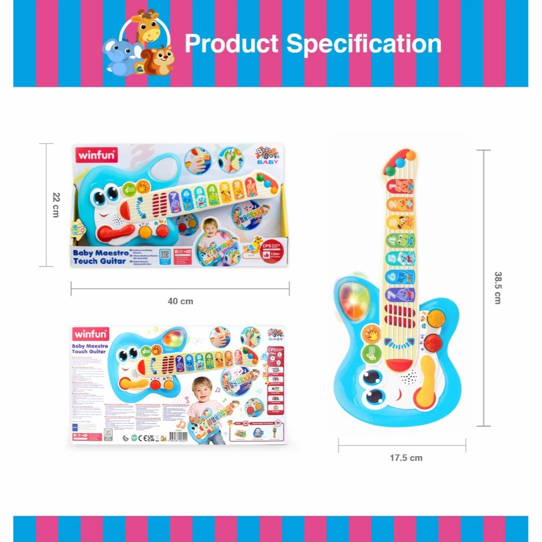 Winfun Baby Maestro Touch Guitar For Kids