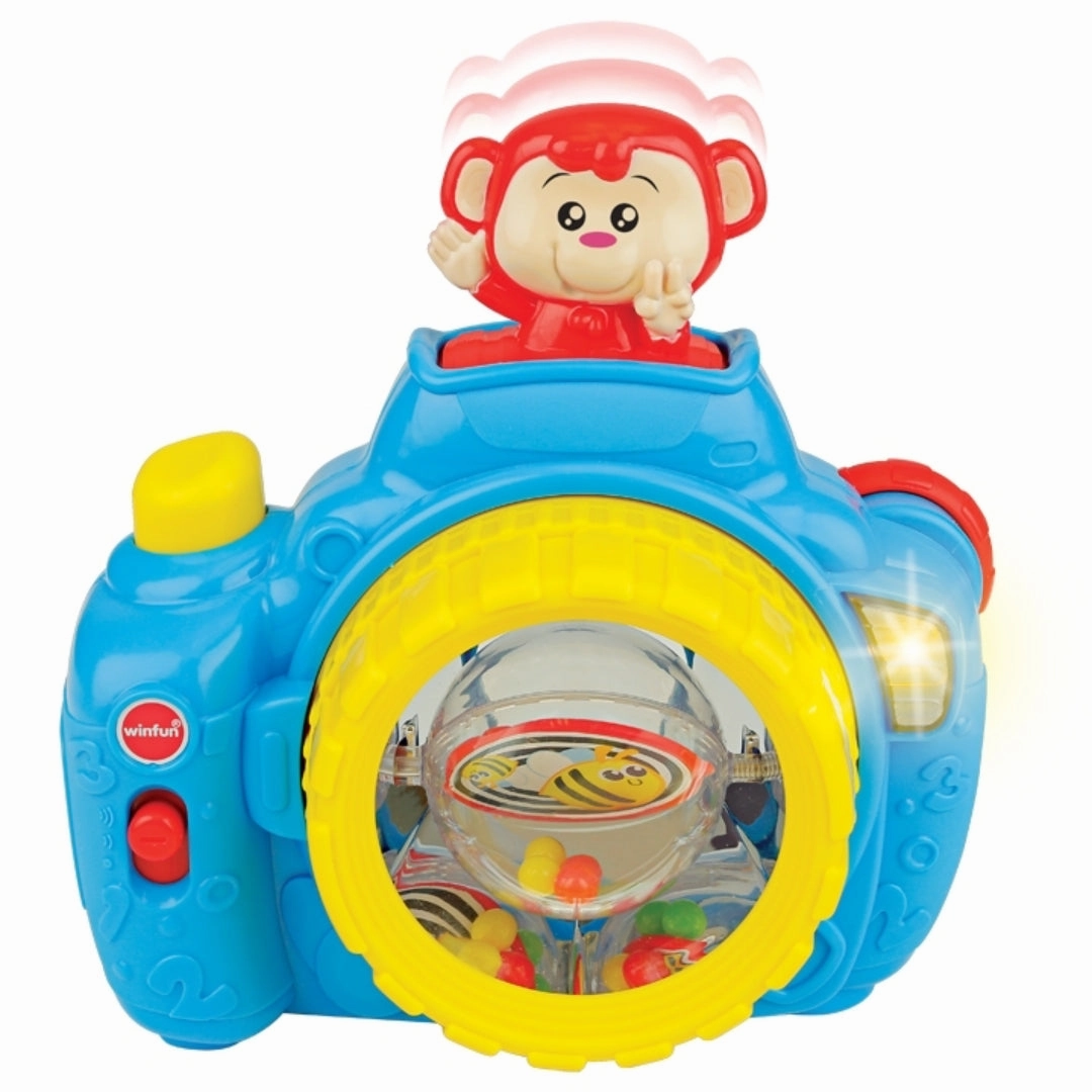 WinFun Camera with a photo monkey Smily Play Toy For Kids