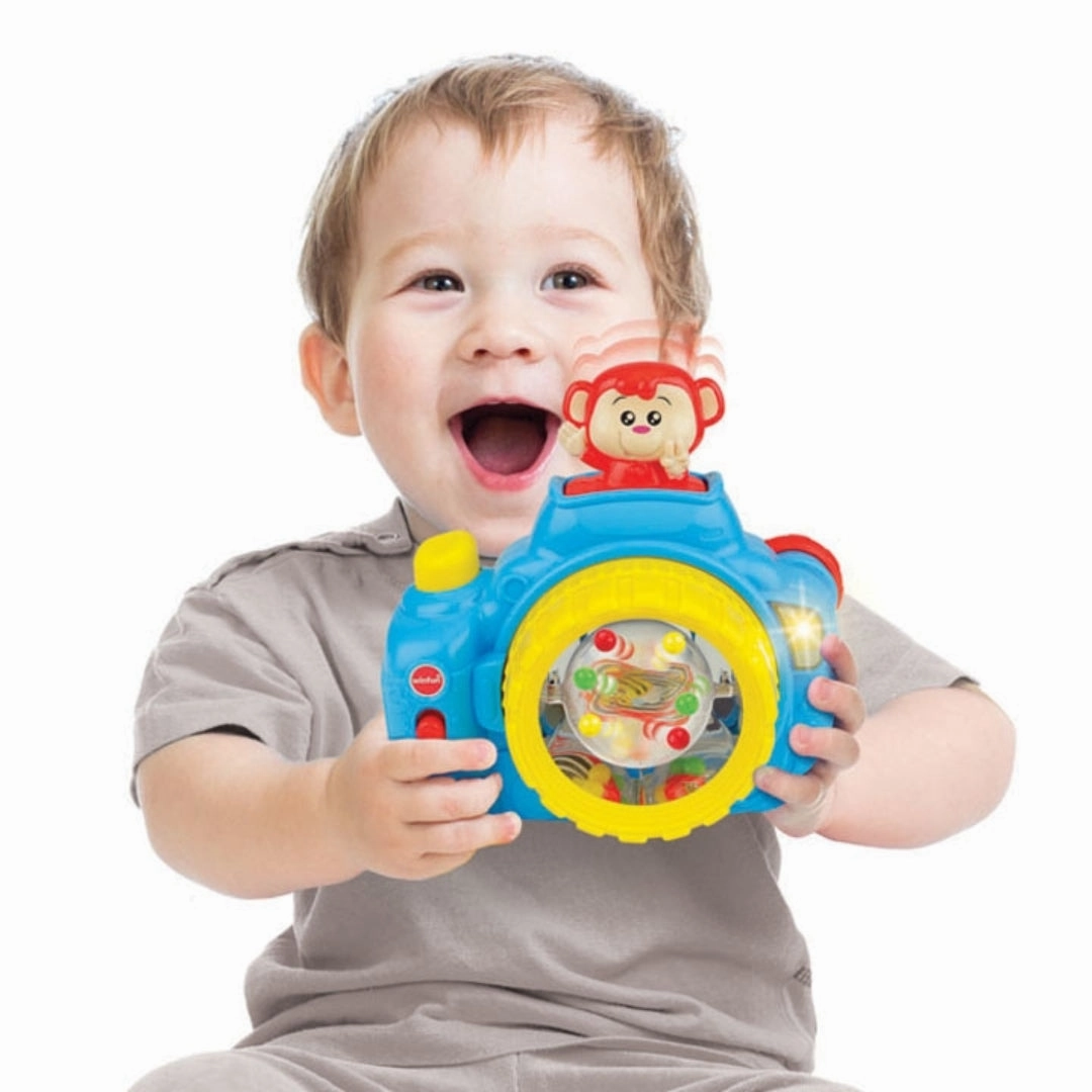 WinFun Camera with a photo monkey Smily Play Toy For Kids