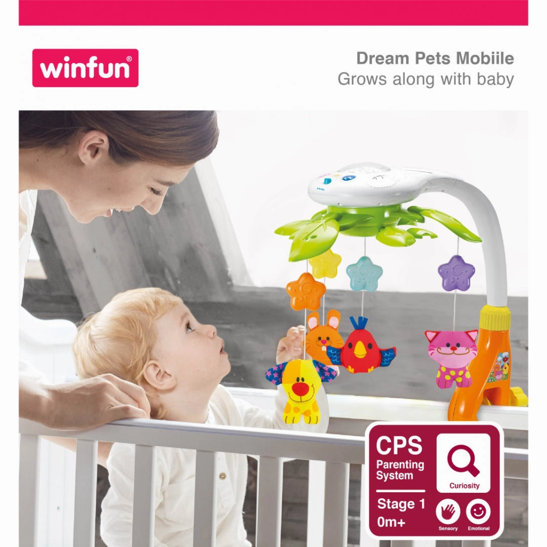 winfun cats n dogs dream Pets mobile- Multi color