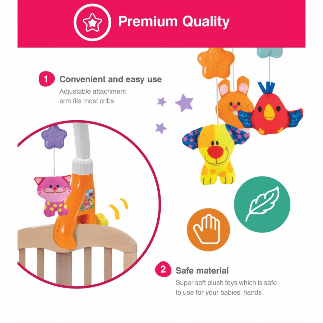winfun cats n dogs dream Pets mobile- Multi color