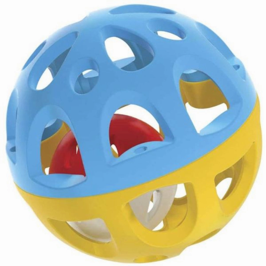 Winfun easy grasp rattle ball New Born for Kids age 3Month 