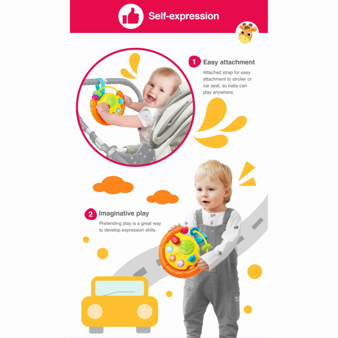 Winfun Fun Driver Junior Learning Toys for Kids age 6M 