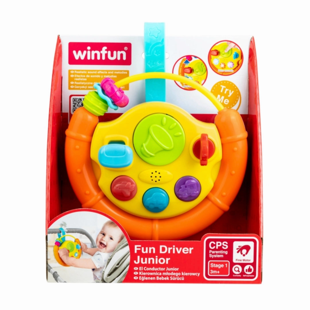 Winfun Fun Driver Junior Learning Toys for Kids age 6M 