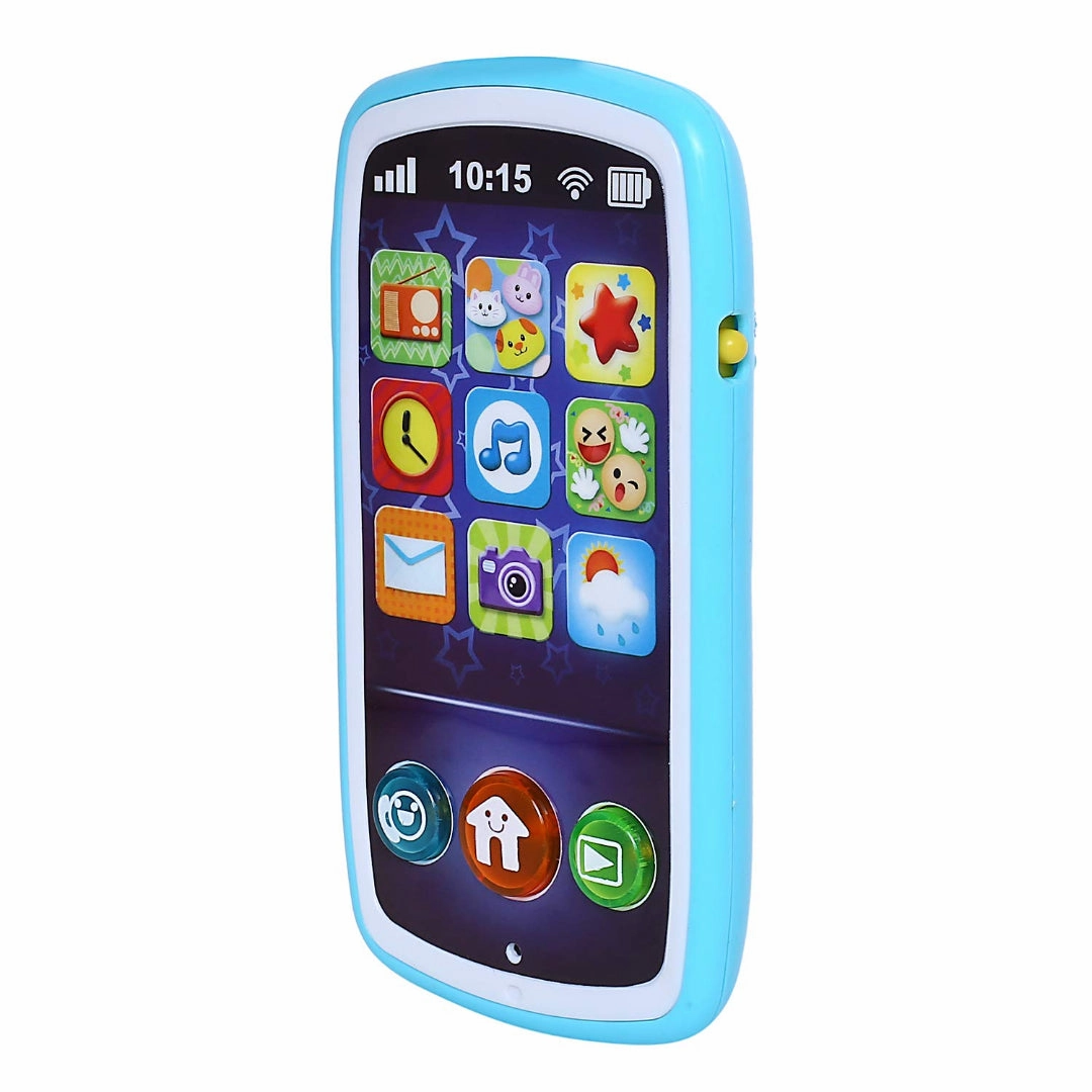 Winfun Fun Sounds Smartphone, Multi Color Early Learner Toys for Kids age 6M 