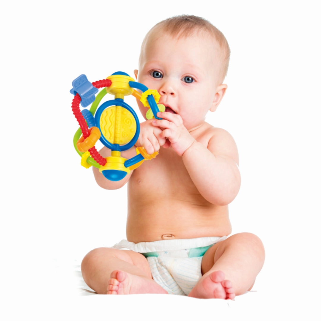 Winfun grip n play rattle New Born for Kids age 0M 
