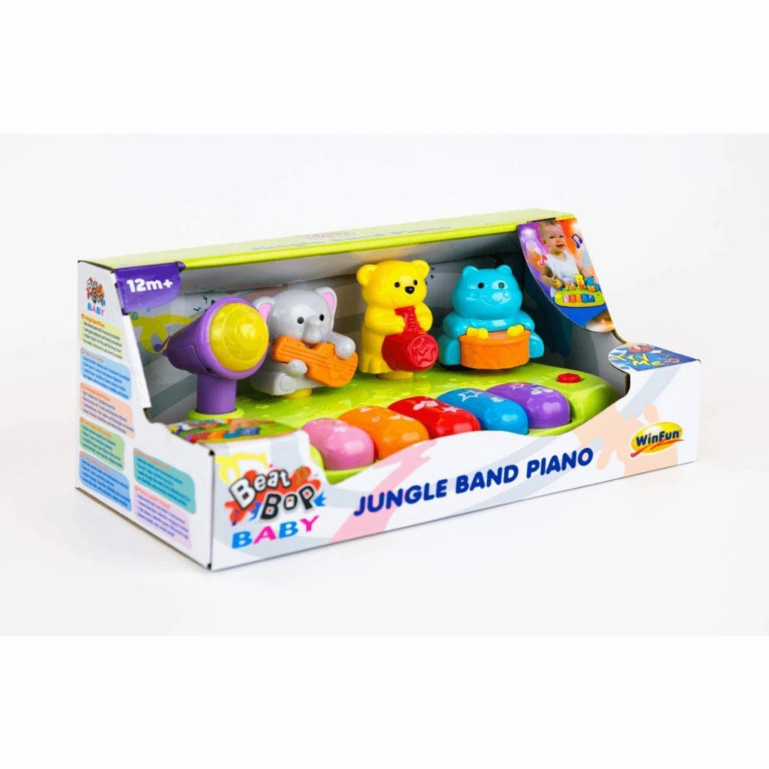 Winfun Jungle Band Piano, Multi Color