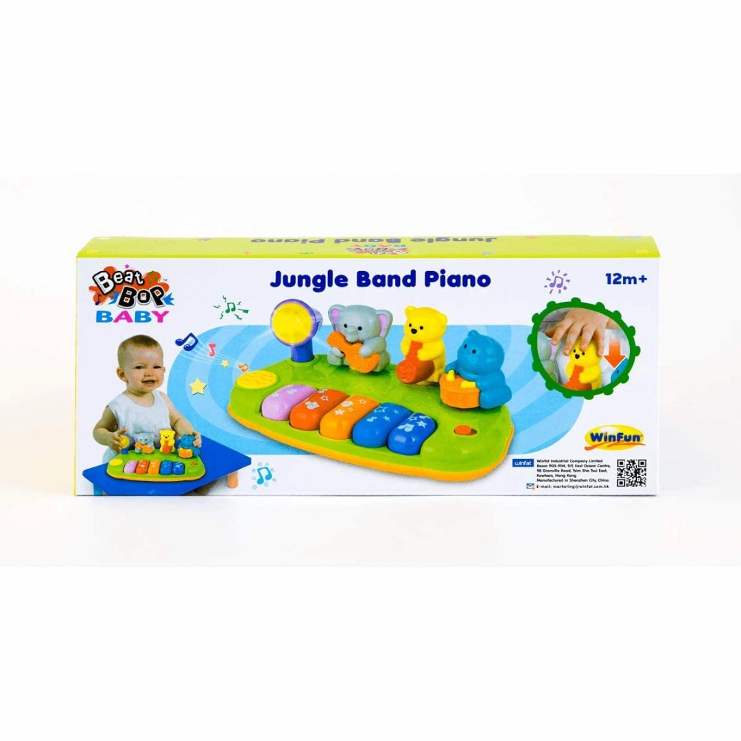 Winfun Jungle Band Piano, Multi Color