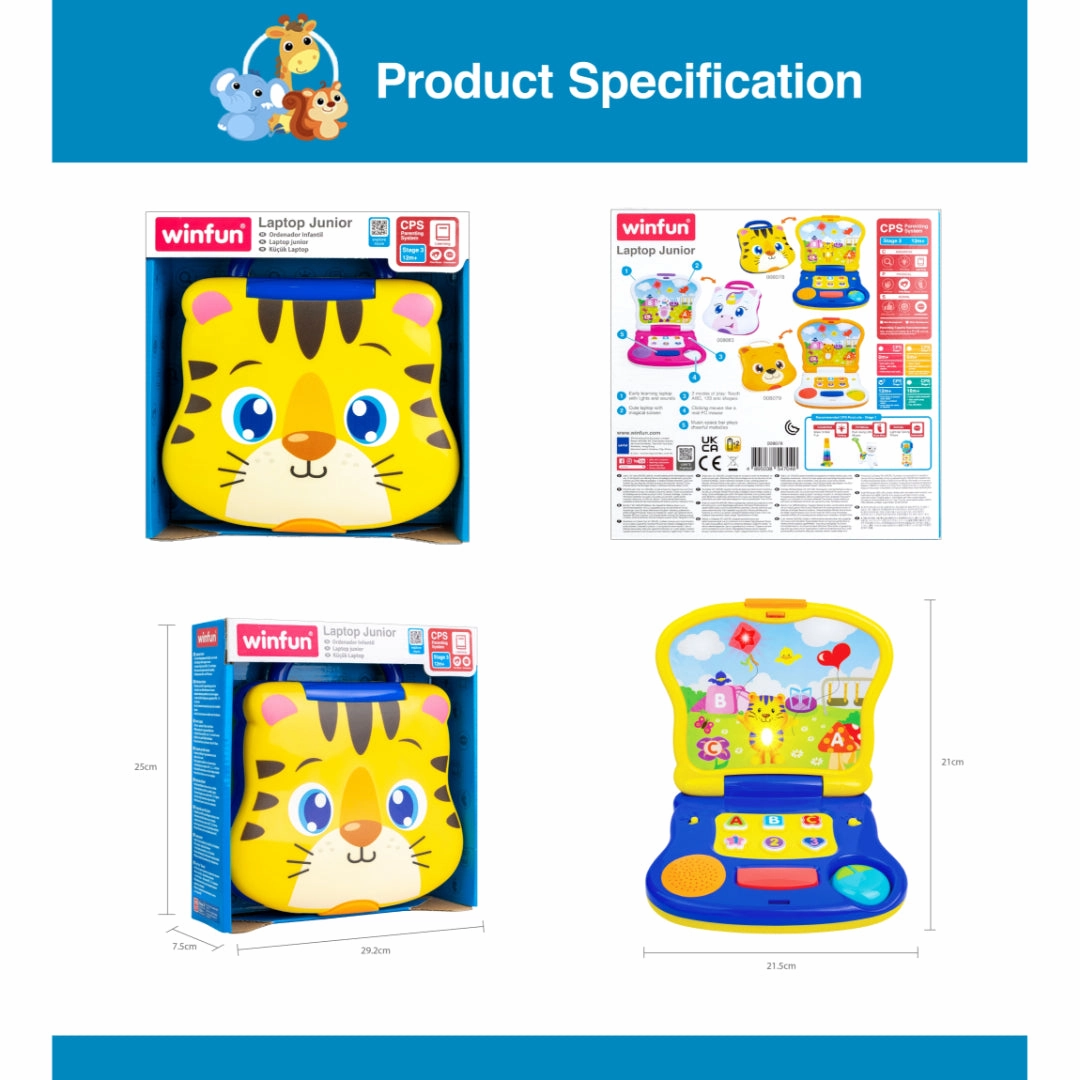 Winfun Laptop Junior - Tiger