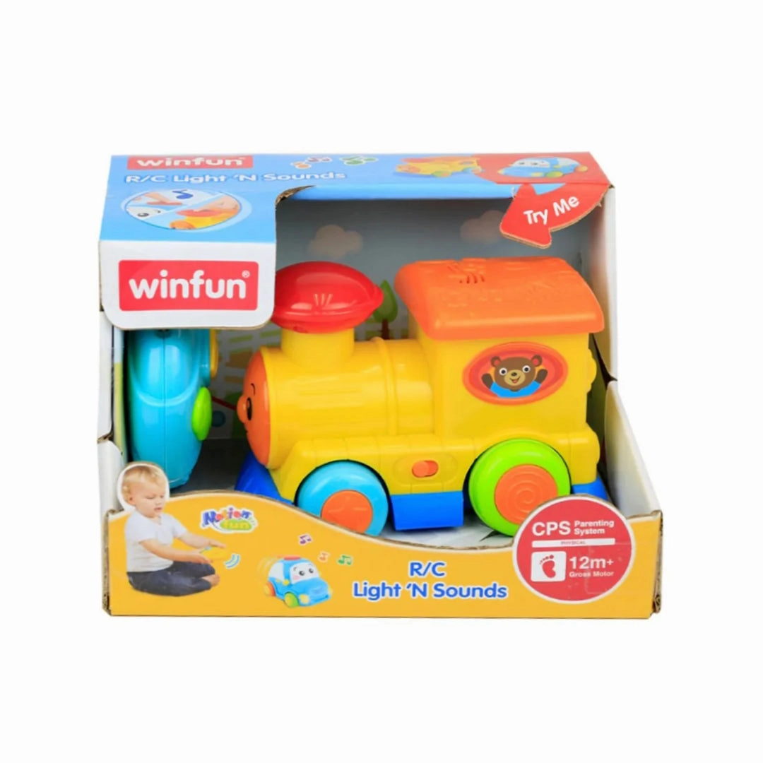 Winfun Light and Sounds Remote Control Train