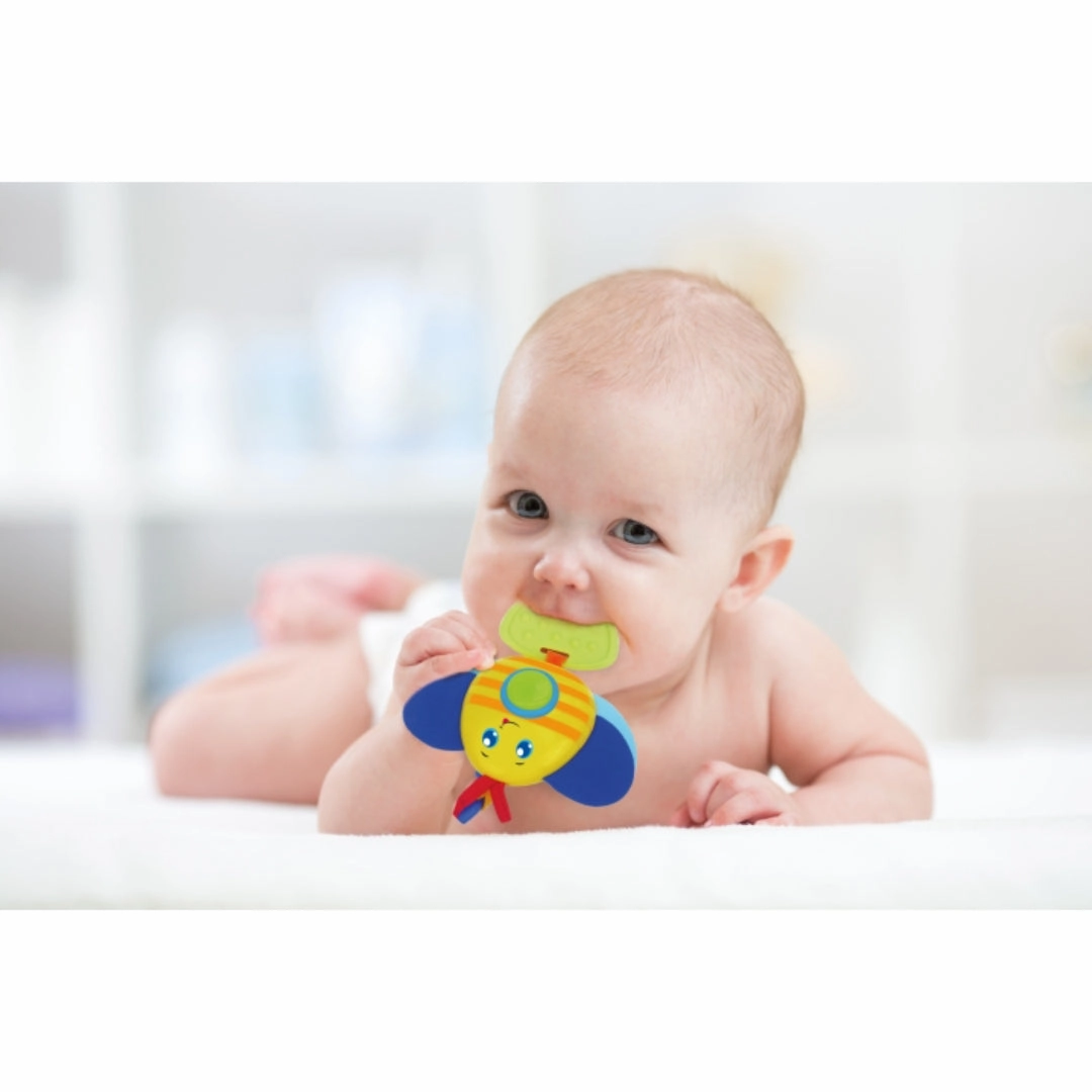 Winfun Light Up Pal Teether Bee Toy For New Born