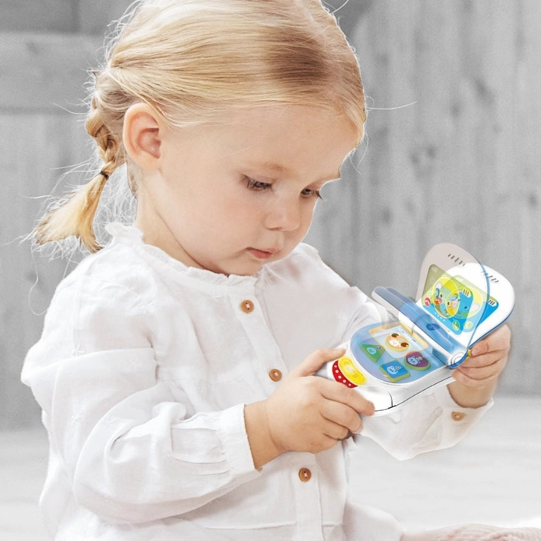 Winfun My Flip up Sounds Phone - Blue Learning Toys for Kids