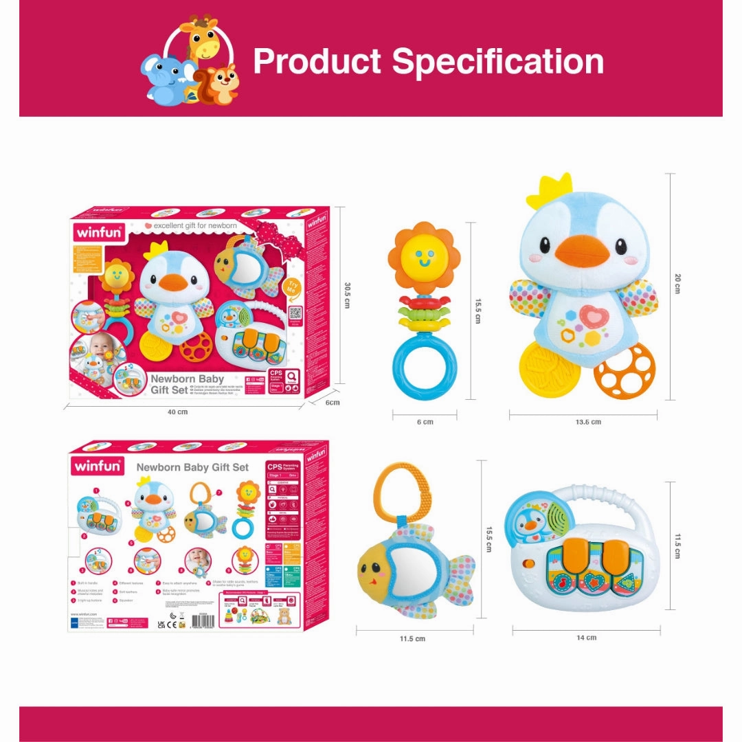 Winfun New Born Baby Gift Set