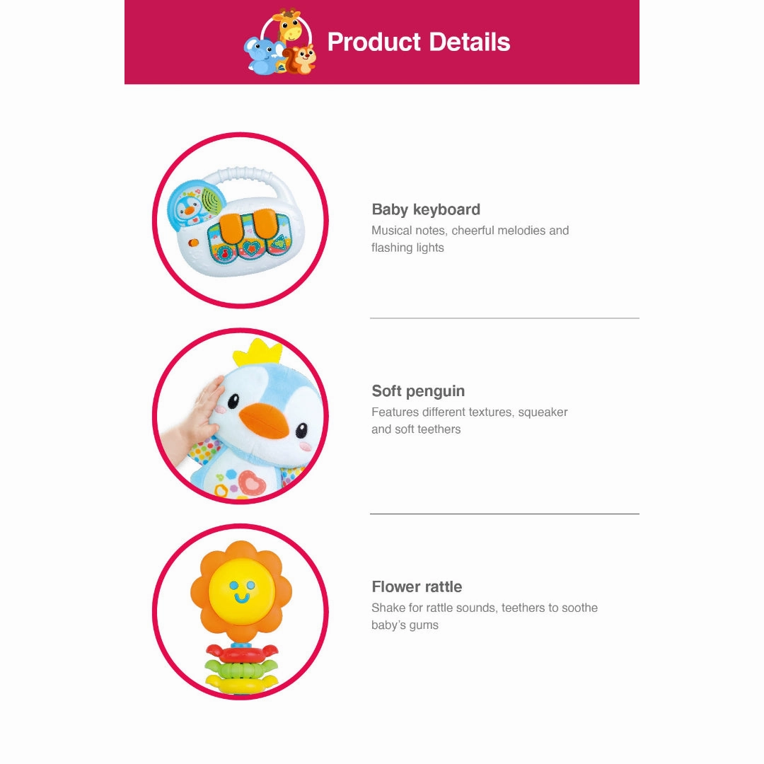 Winfun New Born Baby Gift Set