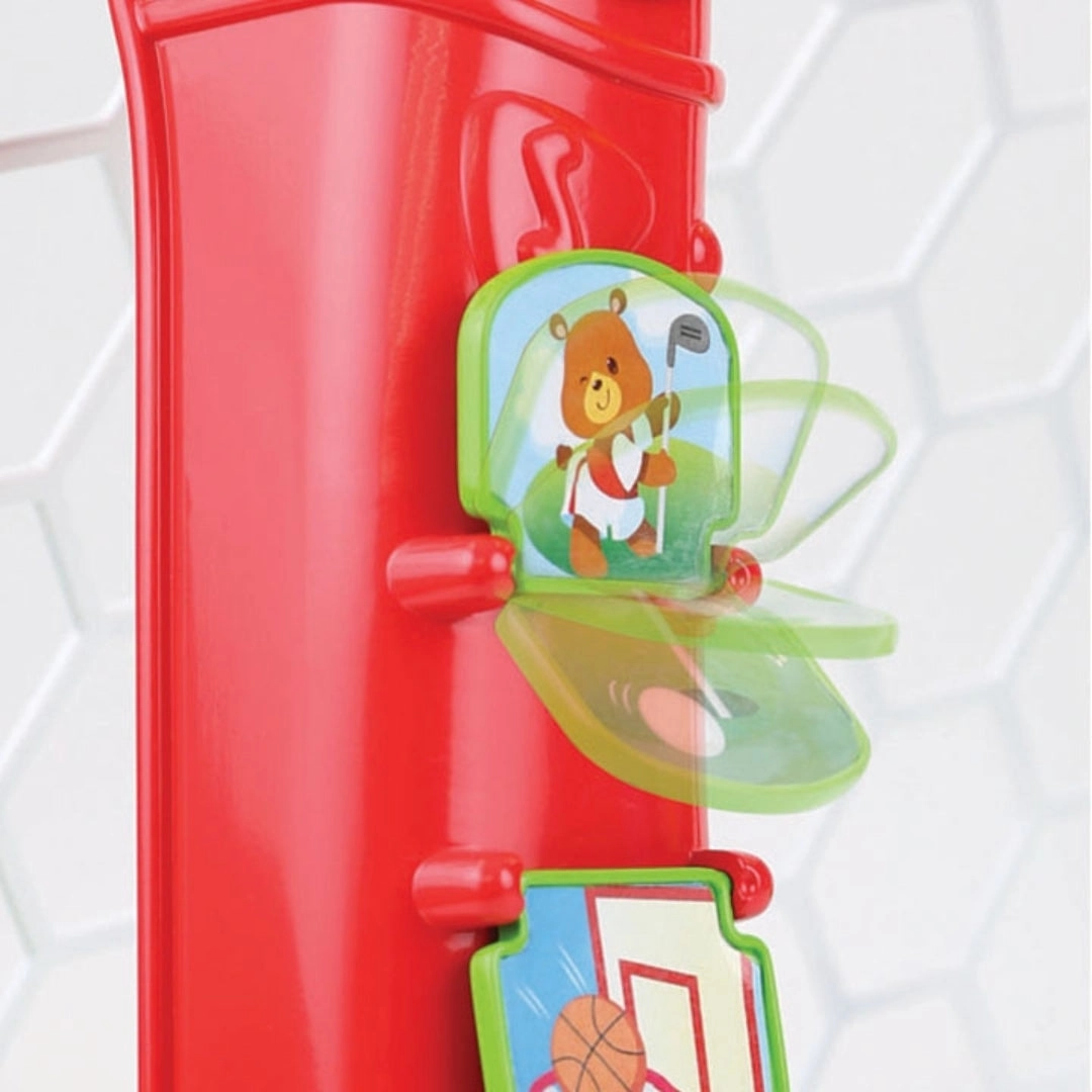 WinFun Plastic 4-in-1 Sports Center Play Set For Kids