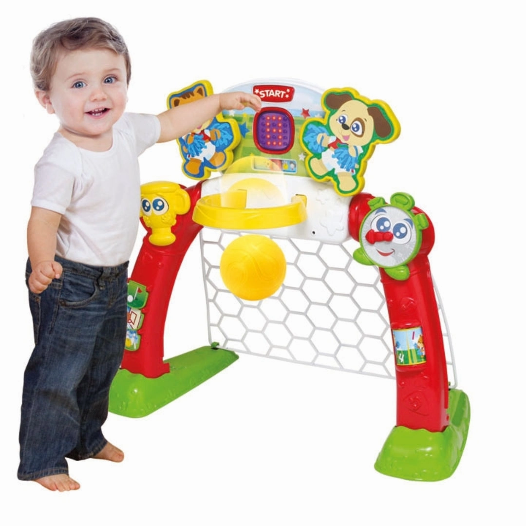 WinFun Plastic 4-in-1 Sports Center Play Set For Kids