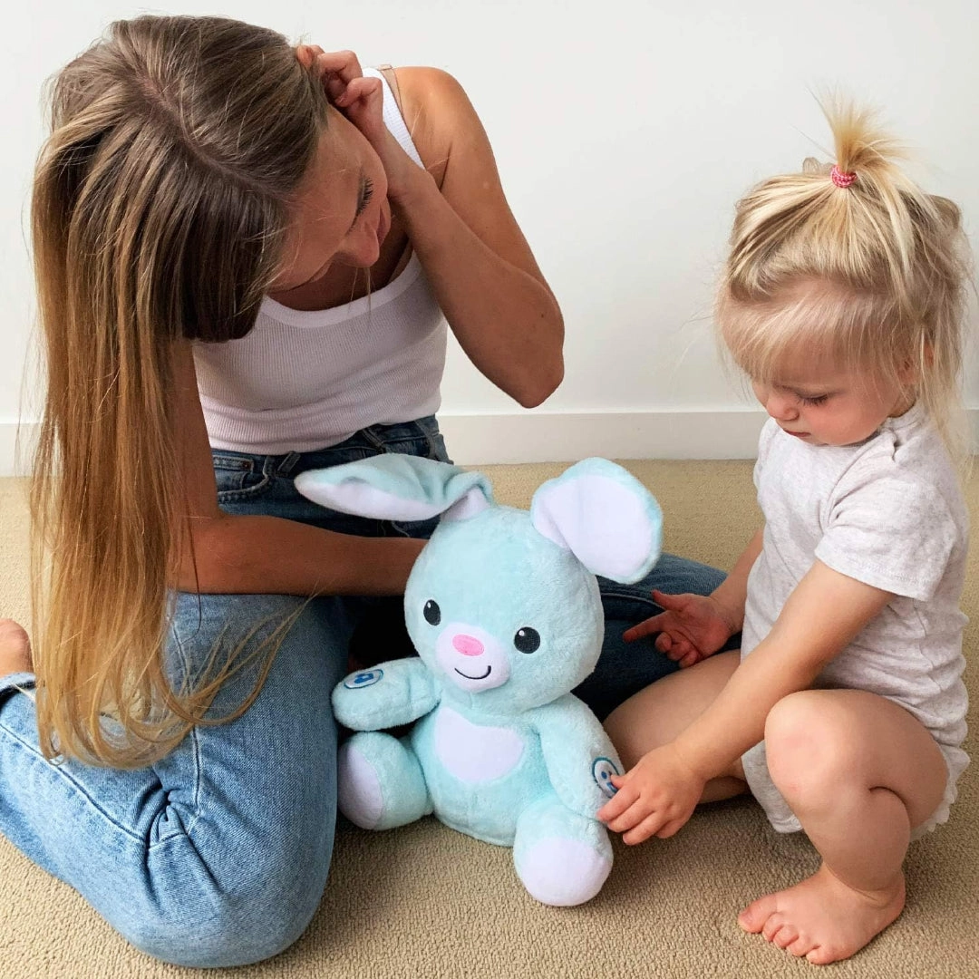 Winfun Plush Peekaboo Light up Bunny - Ages 6 Months and up