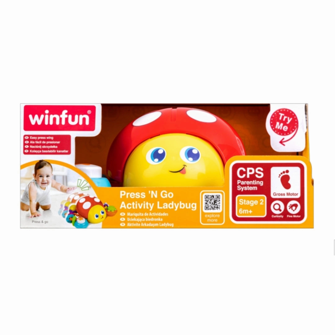 Winfun Press N Go Activity Ladybug