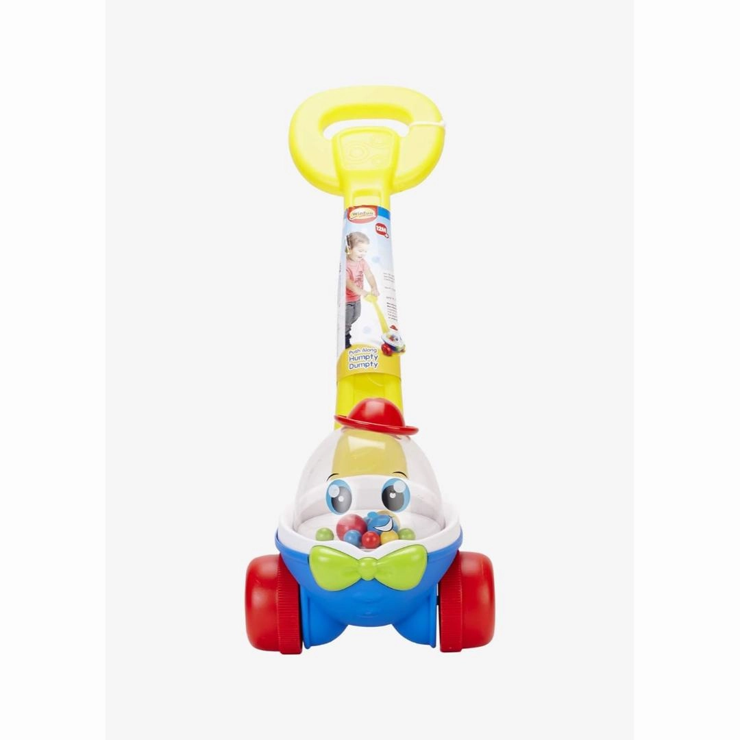 Winfun Push Along Humpty Dumpty Toy For Kids, Yellow