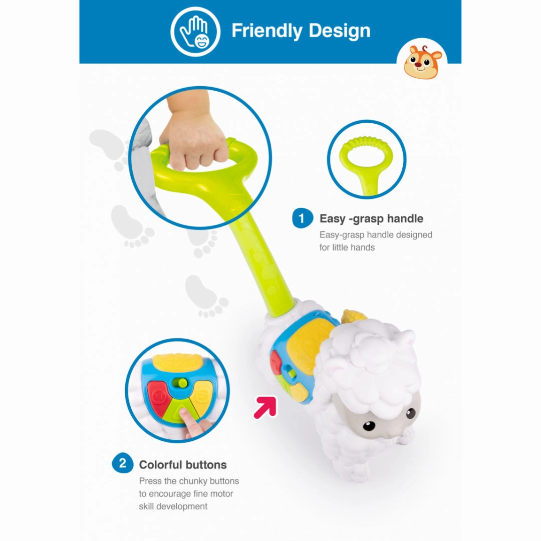 Winfun Push-Along Little Alpaca