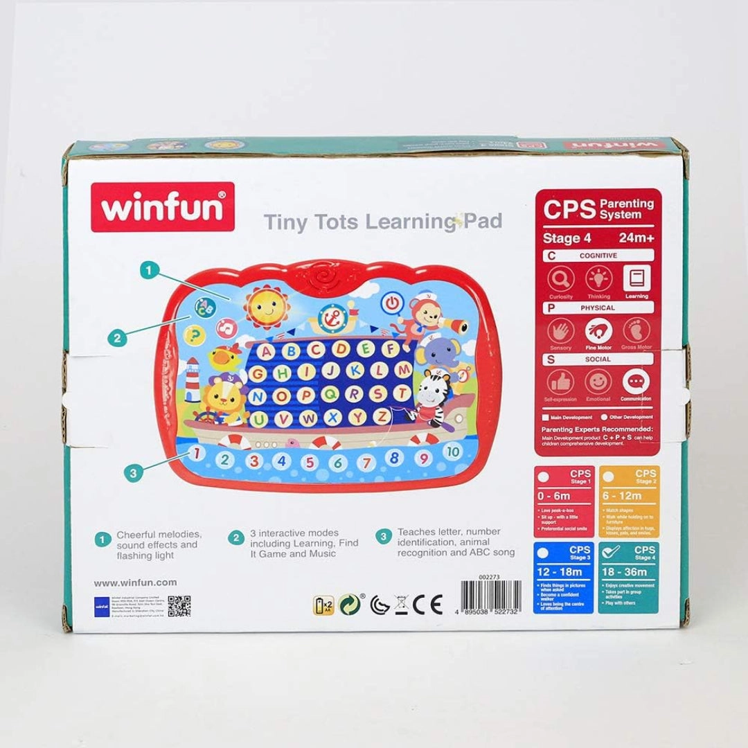 Winfun Tiny Tots Learning Pad Toy for Kids